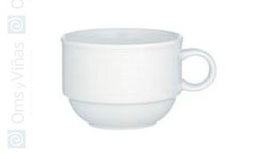 Villeroy & Boch Taza de Té Apilable, 0.18 Litros, Modelo Nº4, Vajilla (Set de 12)