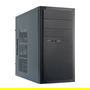 Chieftec HT-01B-OP Mini Tower PC Negro micro ATX Aluminio Hogar / Oficina
