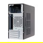 Chieftec HT-01B-OP Mini Tower PC Negro micro ATX Aluminio Hogar / Oficina