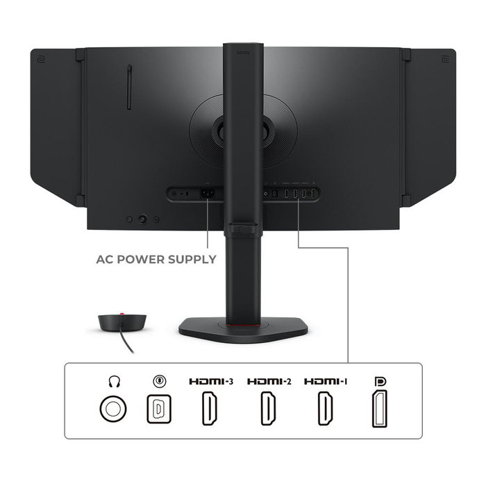 BenQ ZOWIE XL2566X+ Monitor Gaming 24.5 pulg Full HD 400 Hz Negro