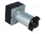 CROUZET Motor DC 17W 24VDC con engranaje de reducción
