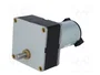 CROUZET Motor DC 17W 24VDC con engranaje de reducción