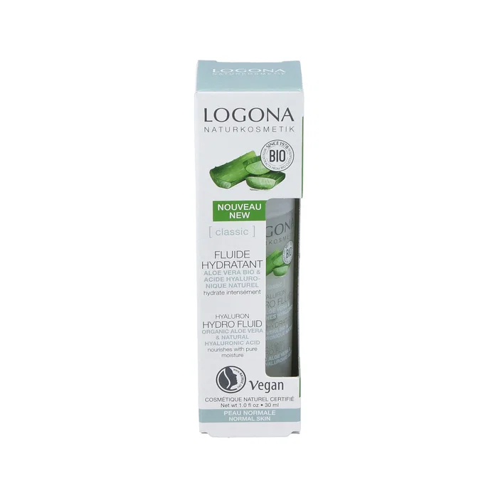 LOGONA Fluido Hidratante aloe-ac. hialuronico 30ml LOGONA Fluido Hidratante aloe-ac. hialuronico 30ml