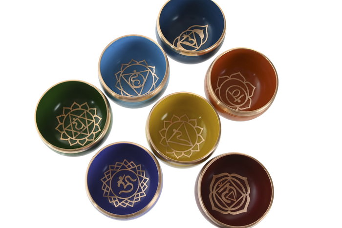 DKD Home Decor Cuenco Tibetano Indio Multicolor Laton Poliester 10 x 7.5 x 10 cm (7 Unidades) DKD Home Decor Cuenco Tibetano Indio Multicolor Laton Poliester 10 x 7.5 x 10 cm (7 Unidades)