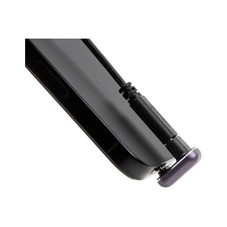 DeLOCK Adaptador USB-C 180° 40 Gbps PD 3.1 240W Violeta