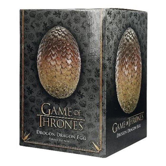 The Noble Collection Réplica Huevo Dragón Drogon Juego de Tronos en Resina para Fans