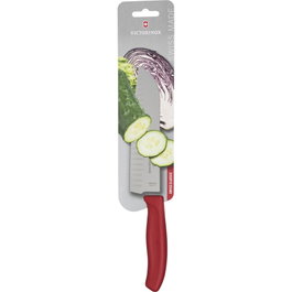 VICTORINOX Cuchillo Santoku Swiss Classic 17cm Rojo