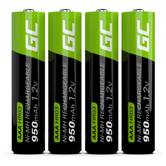 Green Cell GR03 Batería Recargable AAA 950 mAh (4 unidades)