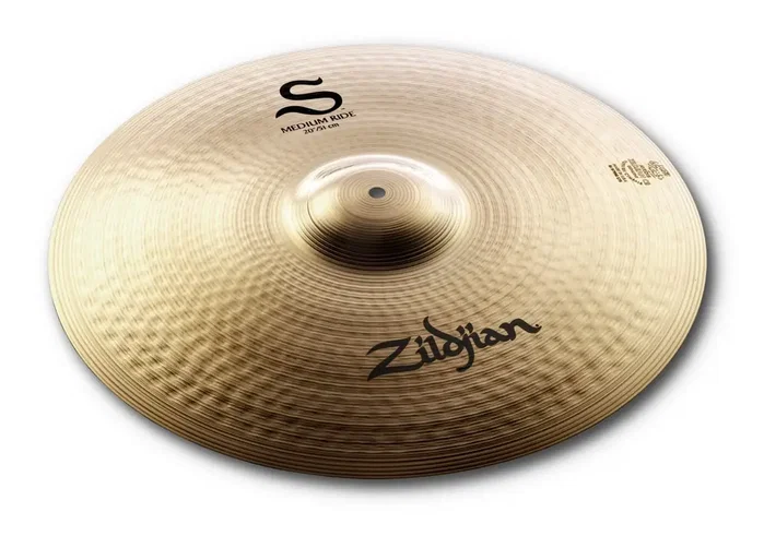Zildjian S Line Juego de Platos para Batería (Hi-Hat 14", Crash 16", Crash 18", Ride 20") Aleación B12