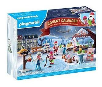 PLAYMOBIL Calendario de Adviento Viaje Mercado Navideño 71472 PLAYMOBIL Calendario de Adviento Viaje Mercado Navideño 71472