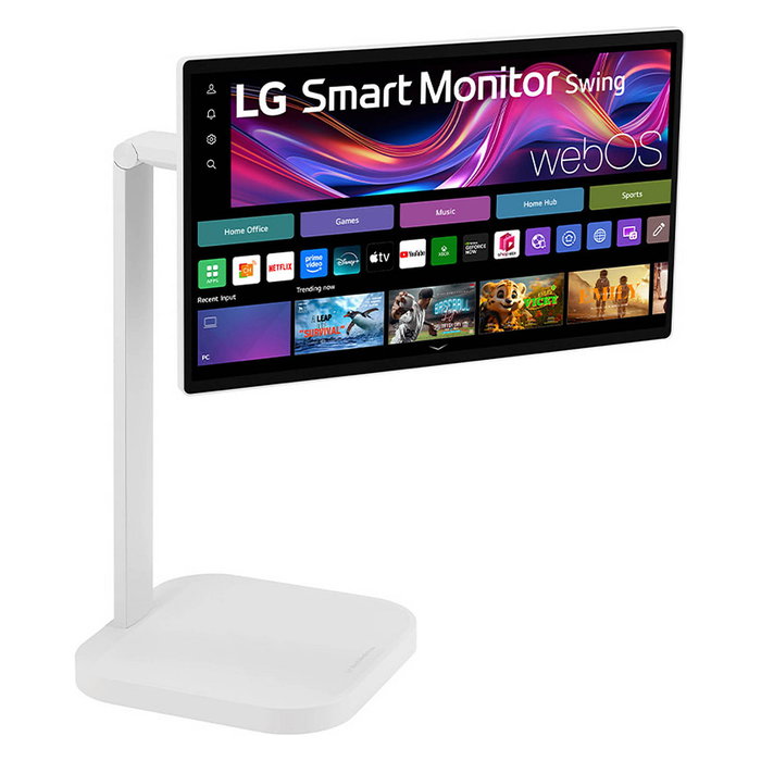 LG 32U889SA-W Monitor 31.5"/80 cm 4K Ultra HD IPS Touchscreen USB-C 65W HDR HDMI 2.0 Altavoces y Cámara Smart Blanco