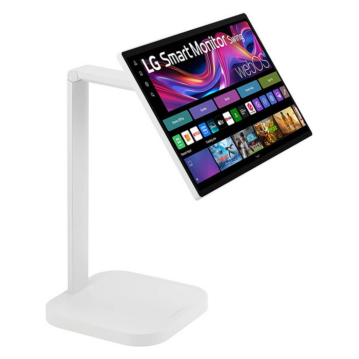 LG 32U889SA-W Monitor 31.5"/80 cm 4K Ultra HD IPS Touchscreen USB-C 65W HDR HDMI 2.0 Altavoces y Cámara Smart Blanco