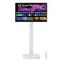 LG Swing 32U889SA Monitor Táctil 31.5 4K Blanco con Soporte sobre Ruedas