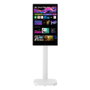 LG Swing 32U889SA Monitor Táctil 31.5 4K Blanco con Soporte sobre Ruedas