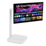 LG Swing 32U889SA Monitor Táctil 31.5 4K Blanco con Soporte sobre Ruedas