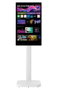 LG Swing 32U889SA Monitor Táctil 31.5 4K Blanco con Soporte sobre Ruedas