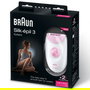 Depiladora Eléctrica Braun Silk-épil 3 3270 Acero Inoxidable