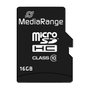 MediaRange MR958 Tarjeta MicroSDHC 16 GB Clase 10 Negro