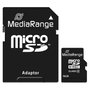 MediaRange MR958 Tarjeta MicroSDHC 16 GB Clase 10 Negro