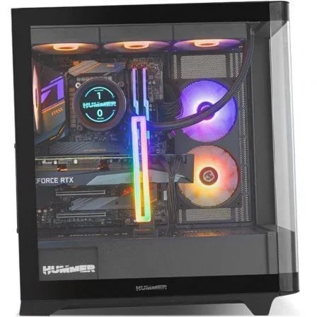 Nox Soporte Tarjeta Gráfica H-VGA ARGB Universal Negro Iluminación ARGB