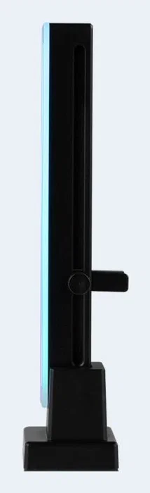 NOX H-VGA ARGB Soporte para Tarjeta Gráfica con Iluminación ARGB, Base Magnética Antideslizante, Negro, Regulable y Universal para Torre - Compatible con Todas las GPU