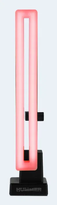 NOX H-VGA ARGB Soporte para Tarjeta Gráfica con Iluminación ARGB, Base Magnética Antideslizante, Negro, Regulable y Universal para Torre - Compatible con Todas las GPU