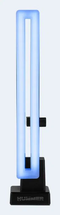 NOX H-VGA ARGB Soporte para Tarjeta Gráfica con Iluminación ARGB, Base Magnética Antideslizante, Negro, Regulable y Universal para Torre - Compatible con Todas las GPU