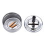 Champ Cenicero metal con tapa giratoria ø 9,5 x 9,5 cm