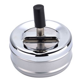 Champ Cenicero metal con tapa giratoria ø 9,5 x 9,5 cm