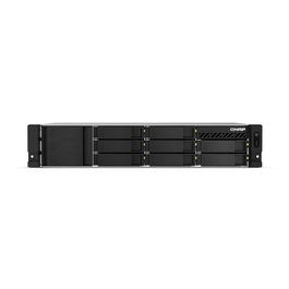 QNAP TS-873AeU-RP NAS Servidor 8 Bahías Rack 2U, Procesador AMD Ryzen V1500B, 4GB RAM, 2x 2.5GbE, Sin Discos