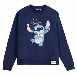 Cerdá Sudadera Cotton Brushed Stitch Talla S Dark Blue