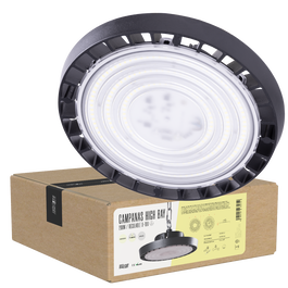 BX3 Light Campana High Bay LED 200W IP65 6000K 120º - BX3-HVB200W-N2-W - Sustituye halogenuros, para grandes alturas