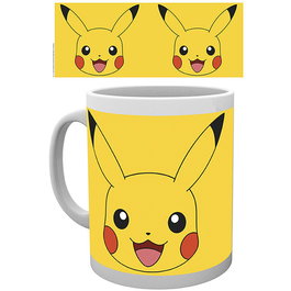Abystyle Taza Pokémon Pikachu Cerámica 320 ml - Licencia Nintendo - Diseño Amarillo