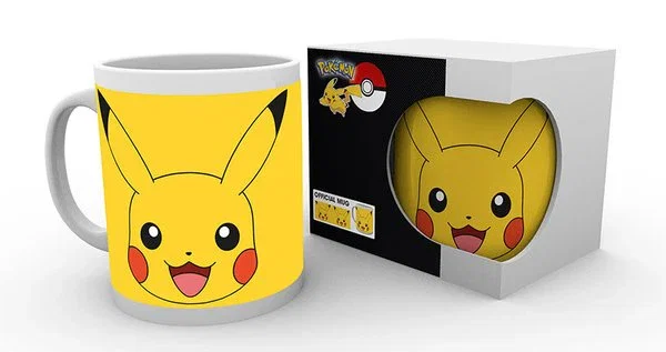 Gb Eye Taza Pokémon Pikachu de Cerámica, 300 ml, en Caja de Regalo - 5028486294954