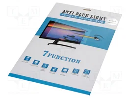 Qoltec Filtro de luz azul para monitor de 27 pulgadas, 16:9, Mate