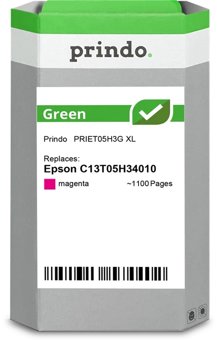 Prindo Cartucho de Tinta Magenta Green XL PRIET05H3G Prindo Cartucho de Tinta Magenta Green XL PRIET05H3G