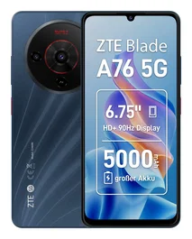ZTE Blade A76 5G 6 GB RAM 128 GB Negro