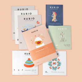RUBIO Pack de cuadernos Educación Infantil (+4 años)