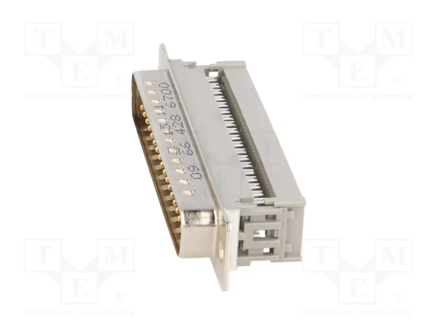 HARTING Conector D-Sub 37 pines macho recto IDC