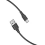 Vention CTHBD - Cable USB 2.0 Tipo-C a USB-A, 480 Mbps, Carga rápida de 60W hasta 3A, Longitud 0.5m (50cm), Negro