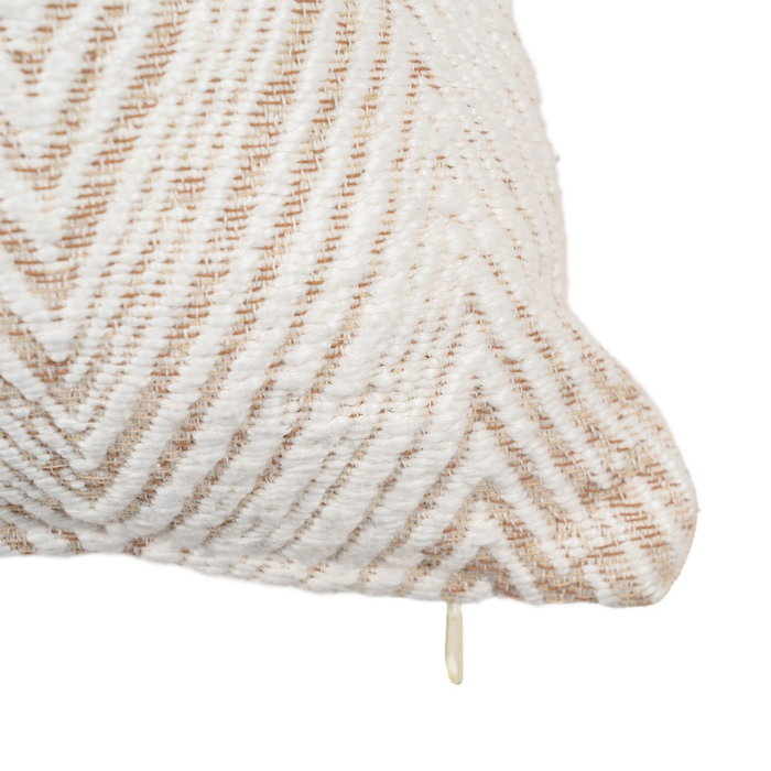 Cojín Blanco/Beige Algodón Decoración 40 X 60 cm (Set de 2) Cojín Blanco/Beige Algodón Decoración 40 X 60 cm (Set de 2)
