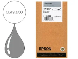 Epson T9137 Cartucho de tinta Negro claro 200ml