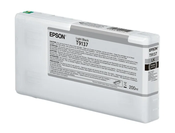 Epson T9137 Cartucho de tinta Negro claro 200ml