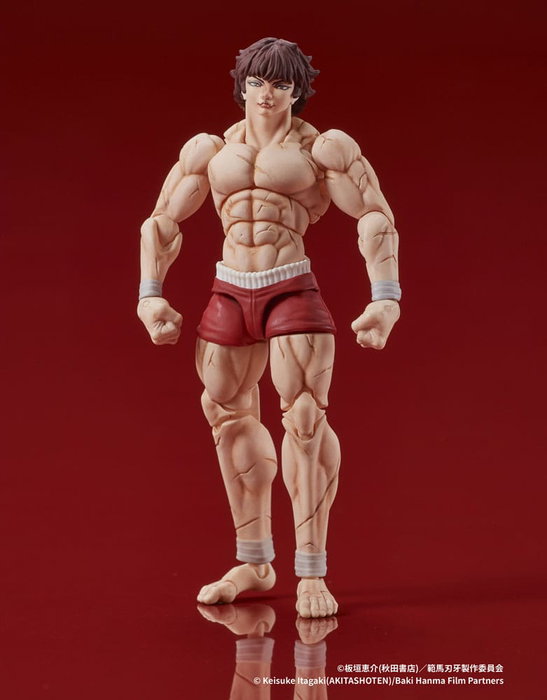 Baki Hanma Digaction Figura Baki Hanma 7 cm