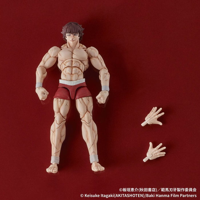 Baki Hanma Digaction Figura Baki Hanma 7 cm