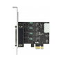 DeLOCK Tarjeta PCI Express x1 a 4 x Serie RS-232 con alimentación 5 V/12 V