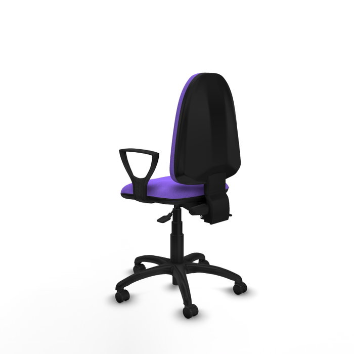 PIQUERAS Y CRESPO Silla de oficina Aýna con mecanismo Asincro, Tela Lila PIQUERAS Y CRESPO Silla de oficina Aýna con mecanismo Asincro, Tela Lila