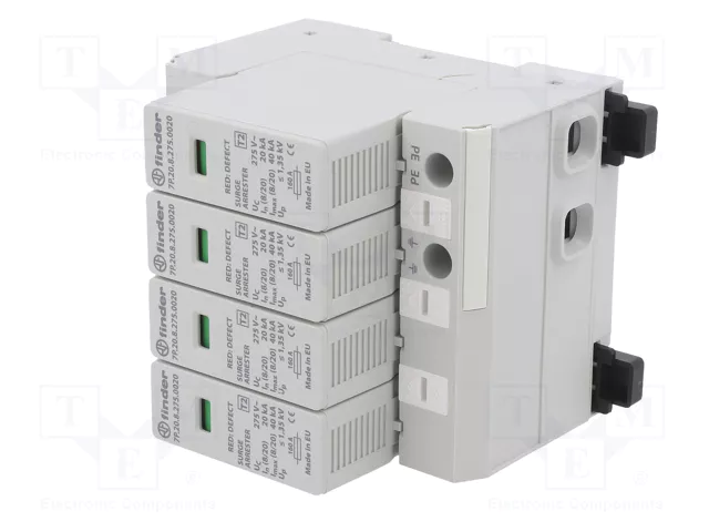 Finder FIN 7P.25.8.275.0020 Protector contra sobretensiones Tipo 2