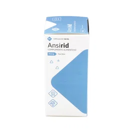 GHEOS Ansirid 60 Cápsulas - Complemento para la Relajación, Estrés y Bienestar Mental con Extractos Naturales