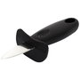 Cook Concept Cuchillo para Abrir Ostras con Agarrador Antideslizante de Silicona - Juego Table En Fête para Mariscos (Ostras, Mejillones, Almejas, Vieiras)